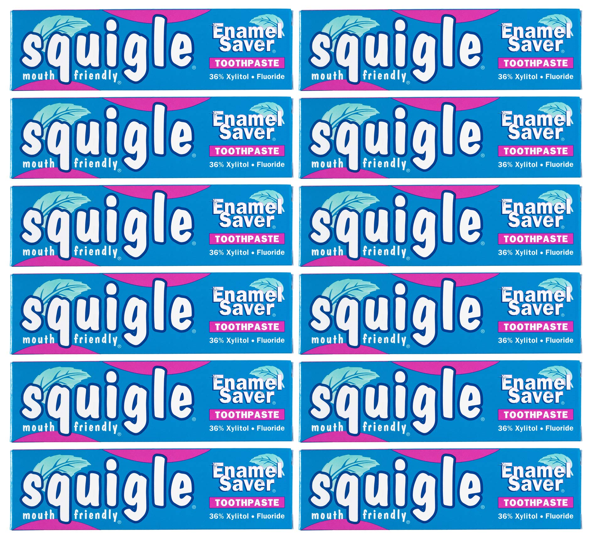 Squigle Enamel Saver: dentífrico suave para boca sensible y cuidado diario.