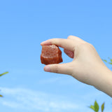 SSAKUGGI Aventurina Roja crudo, forma natural, pieza decorativa elegante para tu espacio.