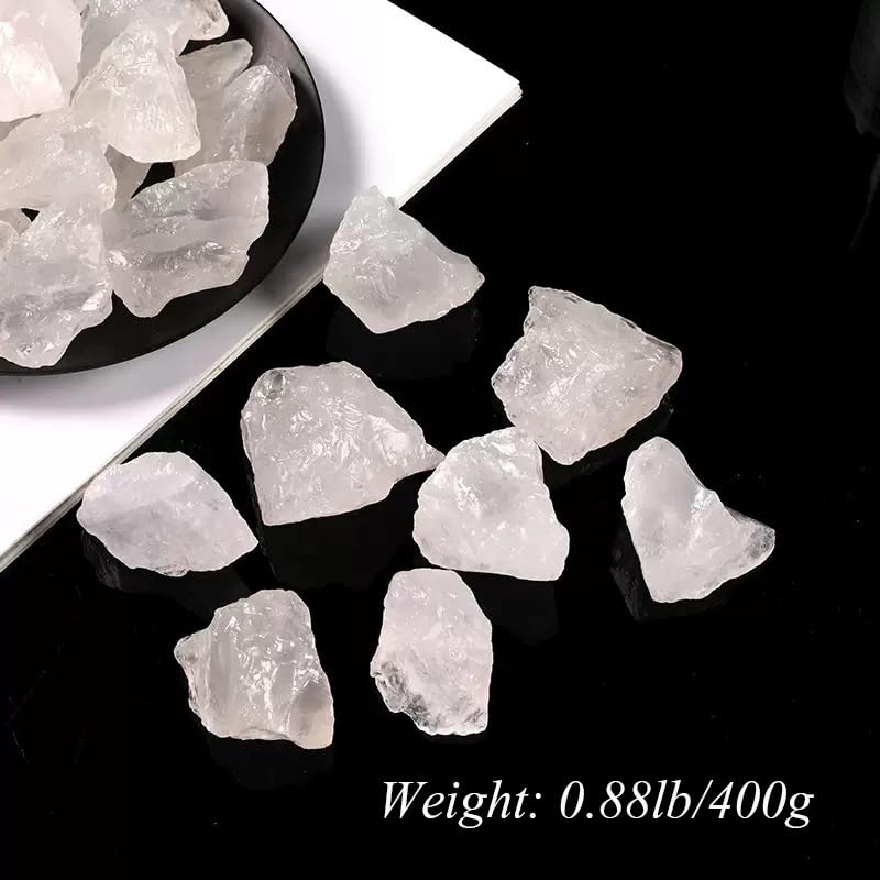 SSAKUGGI conjunto de cuarzo crudo, 400 g, para arreglos decorativos.