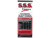 S.S.S. Tonico vaso-agua: formato líquido fácil de ingerir en cada toma
