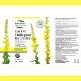St. Francis Aceite Auricular, gotas cómodas para uso familiar en casa.