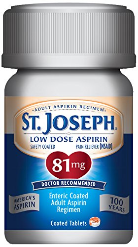 Uso dirigido por médico de St. Joseph Aspirina, guía de tratamiento.