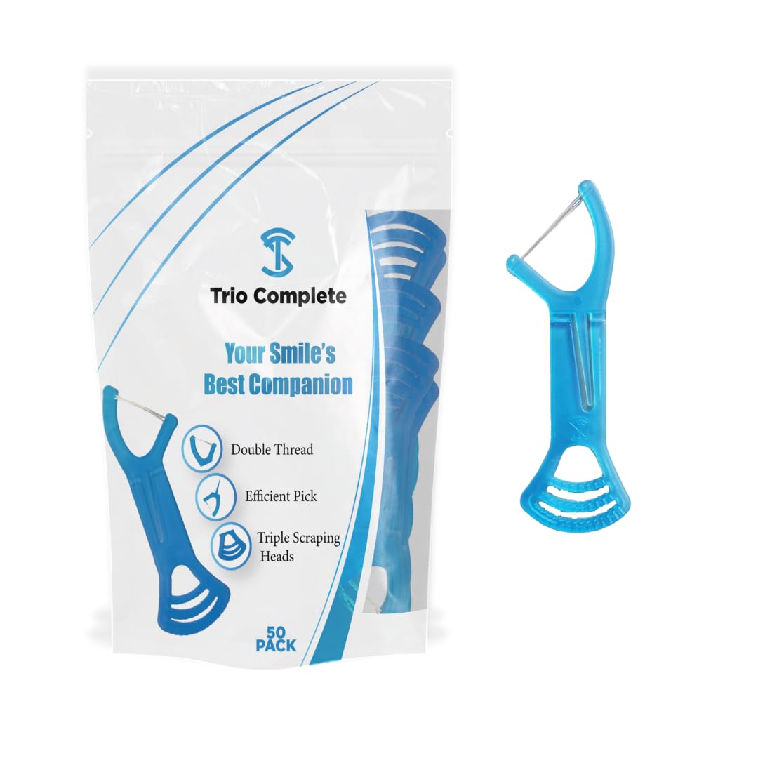 ST palillos dentales con limpiador de lengua para limpieza entre dientes