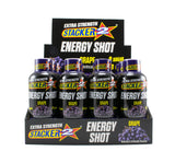 Stacker2 Extreme Energy Shot Uva, impulso rápido para trabajo o estudio.
