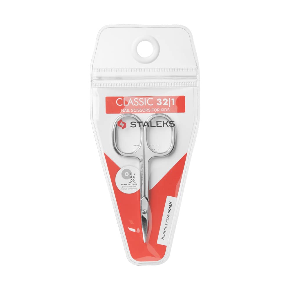Staleks Classic 32, detalle de corte suave para uñas sensibles.