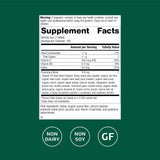 Standard Process A-F Betafood label closeup highlights gluten-free and dairy-free