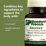 Standard Process Arginex: ingredientes orgánicos de granja que aportan nutrientes clave.