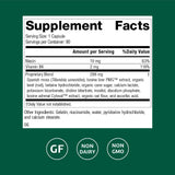 Etiqueta de Betacol muestra niacina y B6 para la digestión.