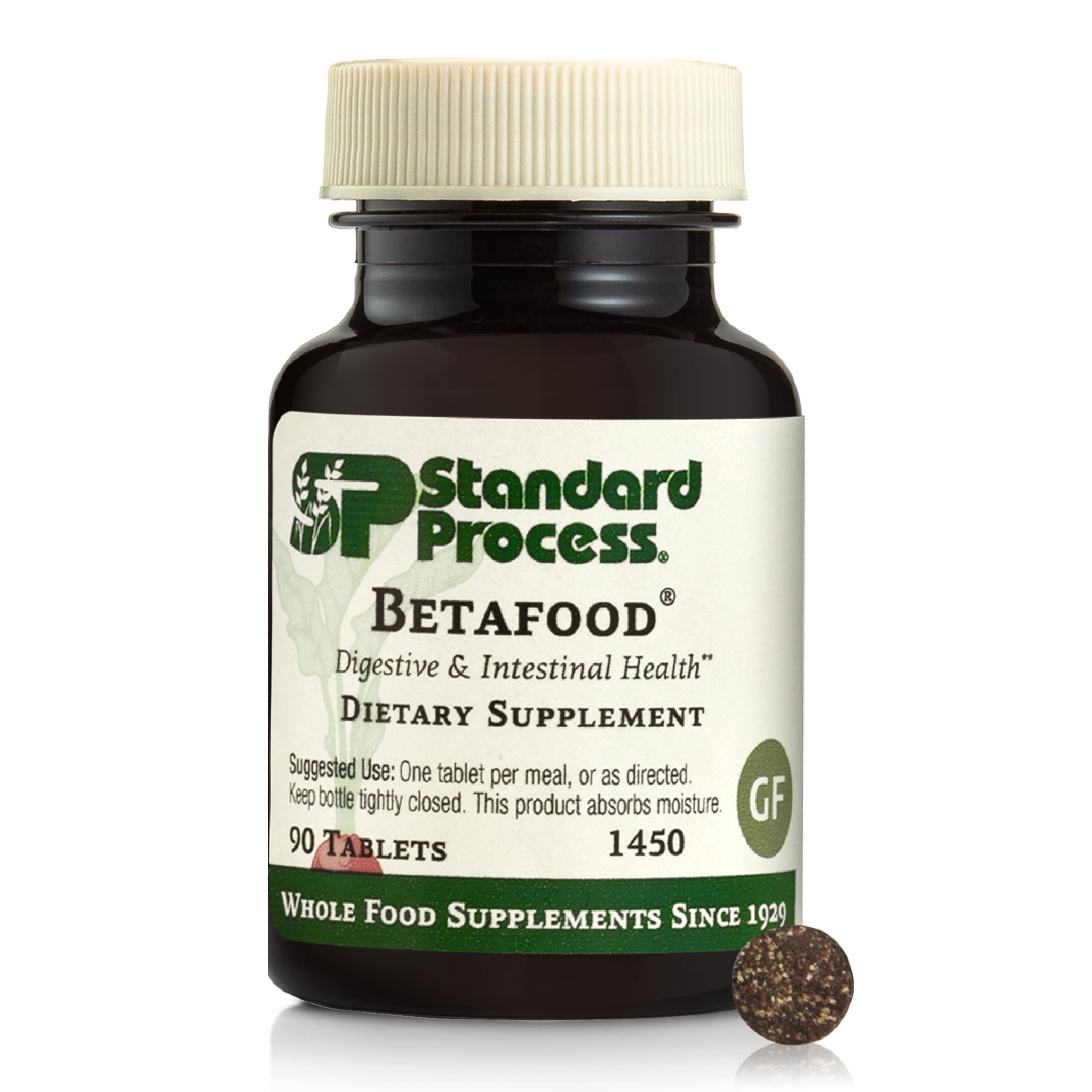 Betafood de Standard Process, botella para apoyo digestivo diario