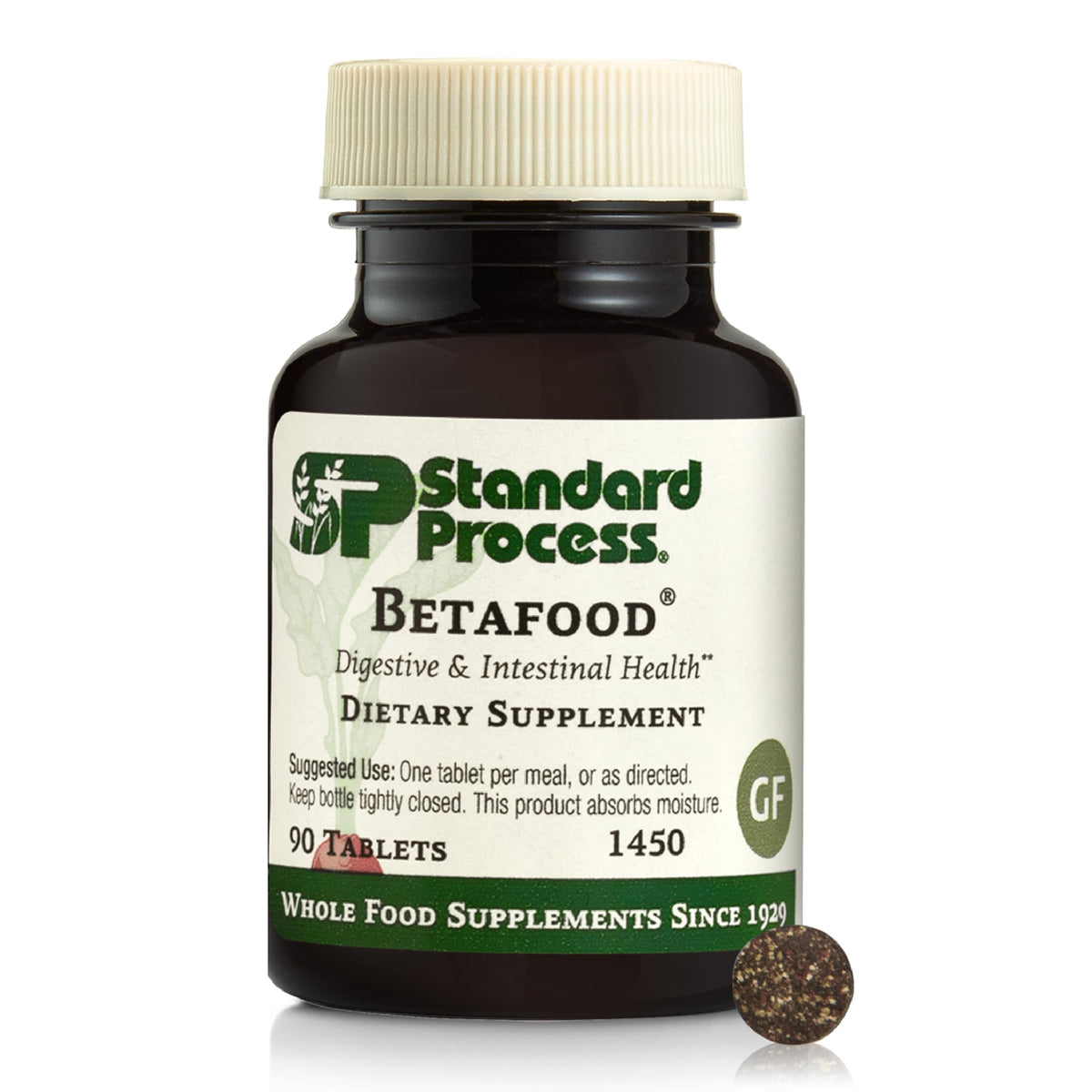  Betafood de Standard Process, botella para apoyo digestivo diario