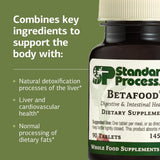 Etiqueta de Betafood con datos de ingredientes y uso recomendado