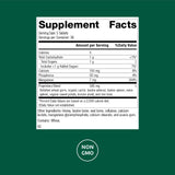 Bio-Dent de Standard Process: etiqueta informativa sobre metabolismo y bienestar