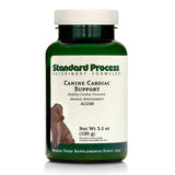 Standard Process Canine Cardiac Support: verter la botella para una dosis precisa.