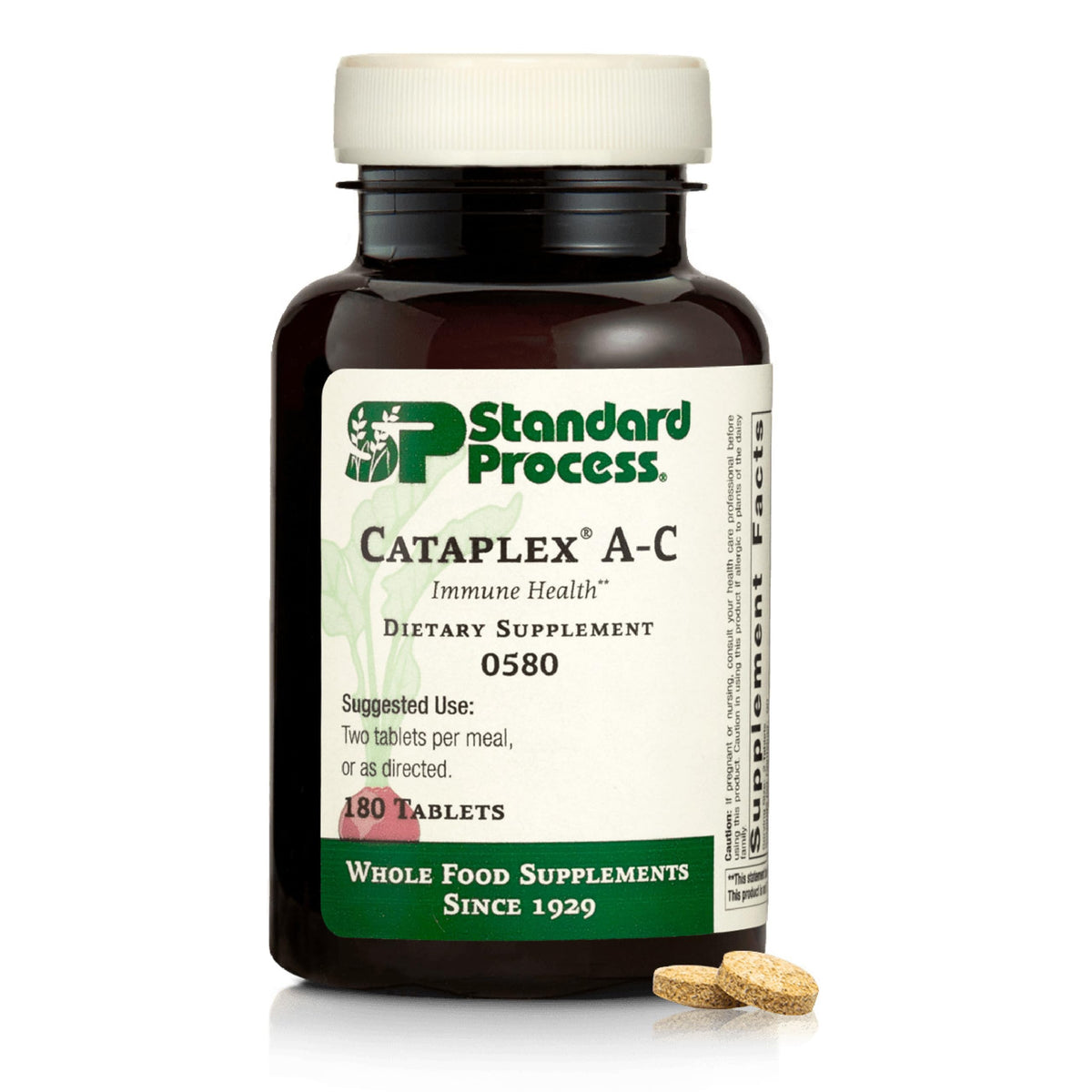 Cataplex A-C de Standard Process en envase, apoyo al sistema inmune.