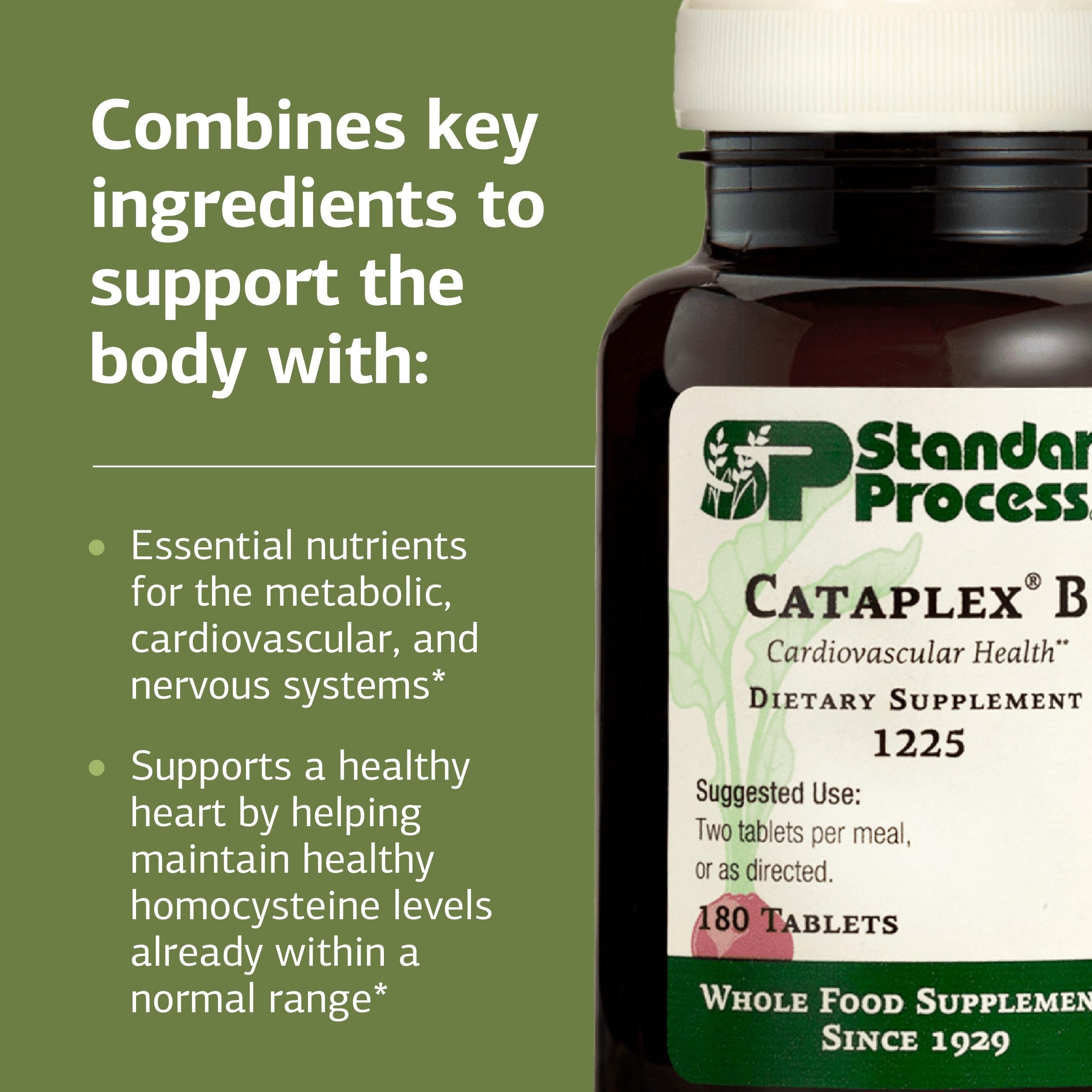 Cataplex B: etiqueta sin lacteos para dietas especificas.