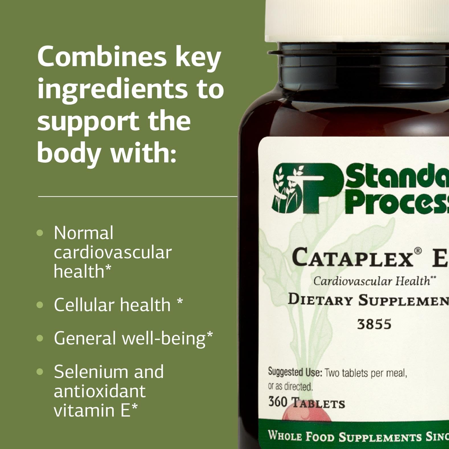 Dosis recomendada de Cataplex E2 para consumo diario.