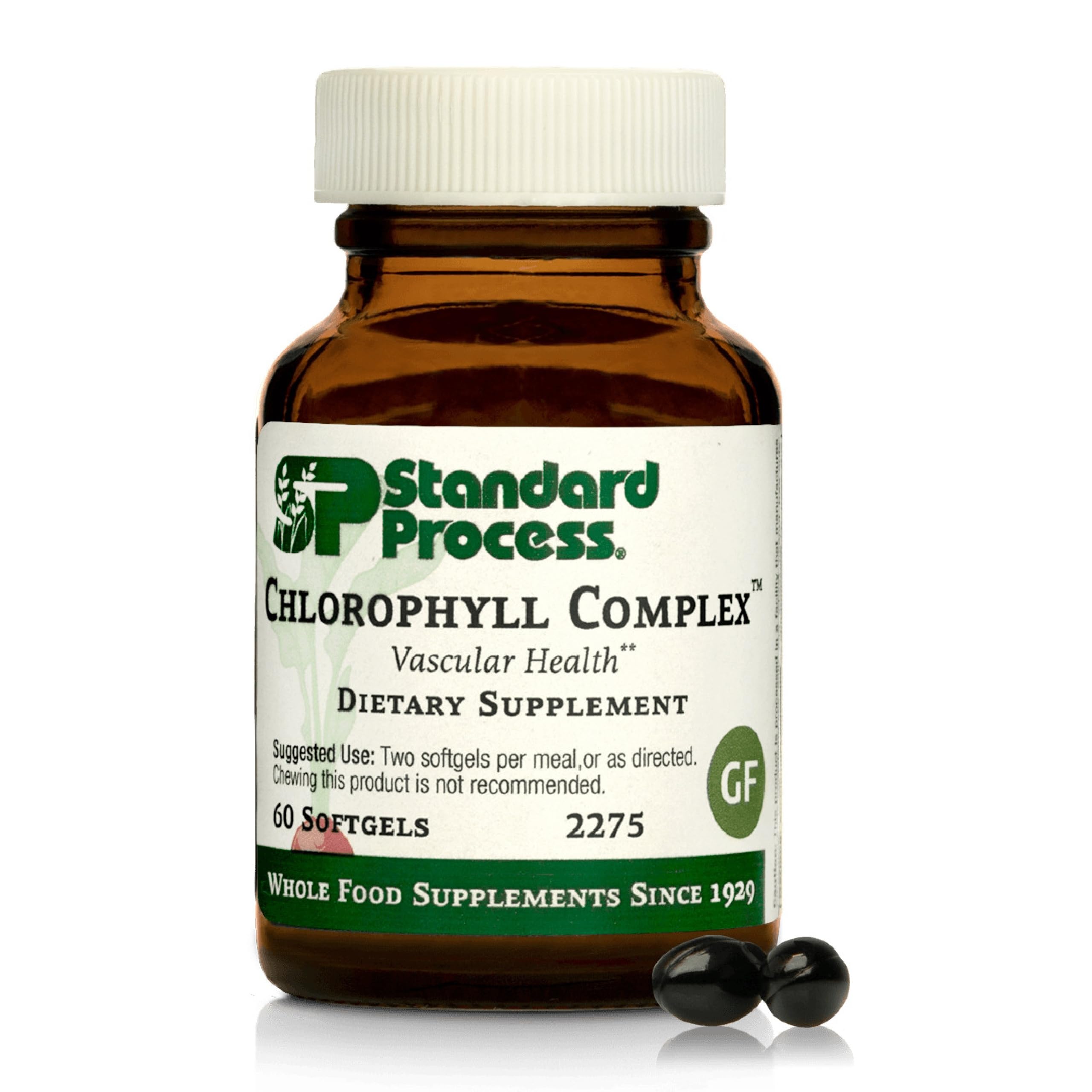 Standard Process Chlorophyll Complex en envase, apoyo a la desintoxicación natural
