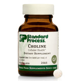 Standard Process Colina, botella frontal, posible apoyo al metabolismo de grasas
