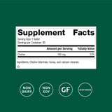 Standard Process Colina, tableta cercana, fuente de 180 mg de colina