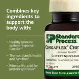 Congaplex sabor frambuesa natural, tabletas masticables fáciles de consumir.