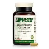 Standard Process Cruciferous Complete, botella de cápsulas para uso diario