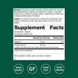 Standard Process Cruciferous Complete, etiqueta frontal con ingredientes orgánicos