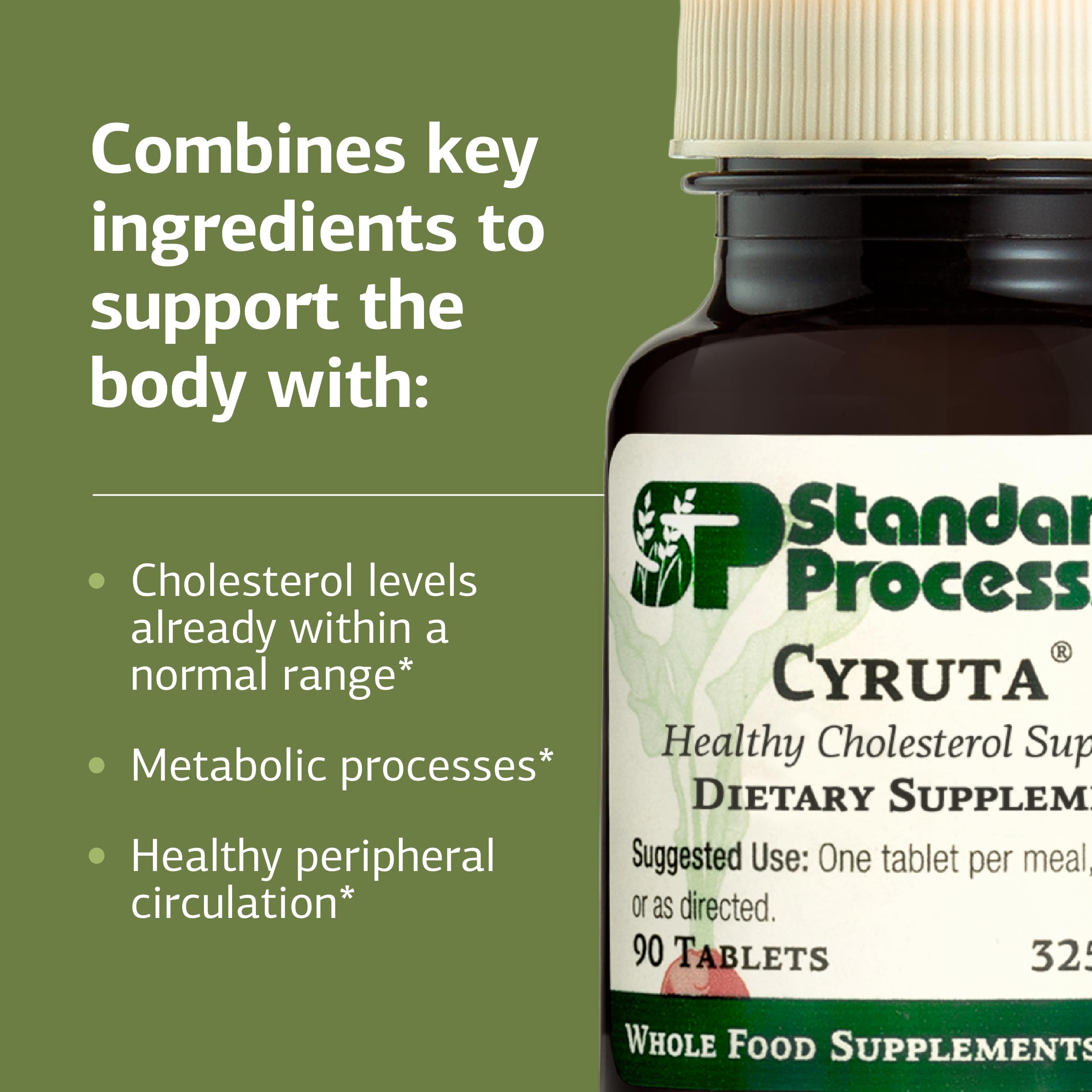 Standard Process Cyruta, harina de alforfón orgánica como componente clave para la salud cardíaca.