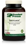 Drenamin de Standard Process, botella frontal para energía diaria