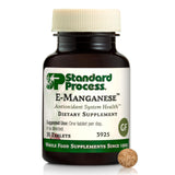 Standard Process E-Manganese, frasco práctico para dosis diaria.