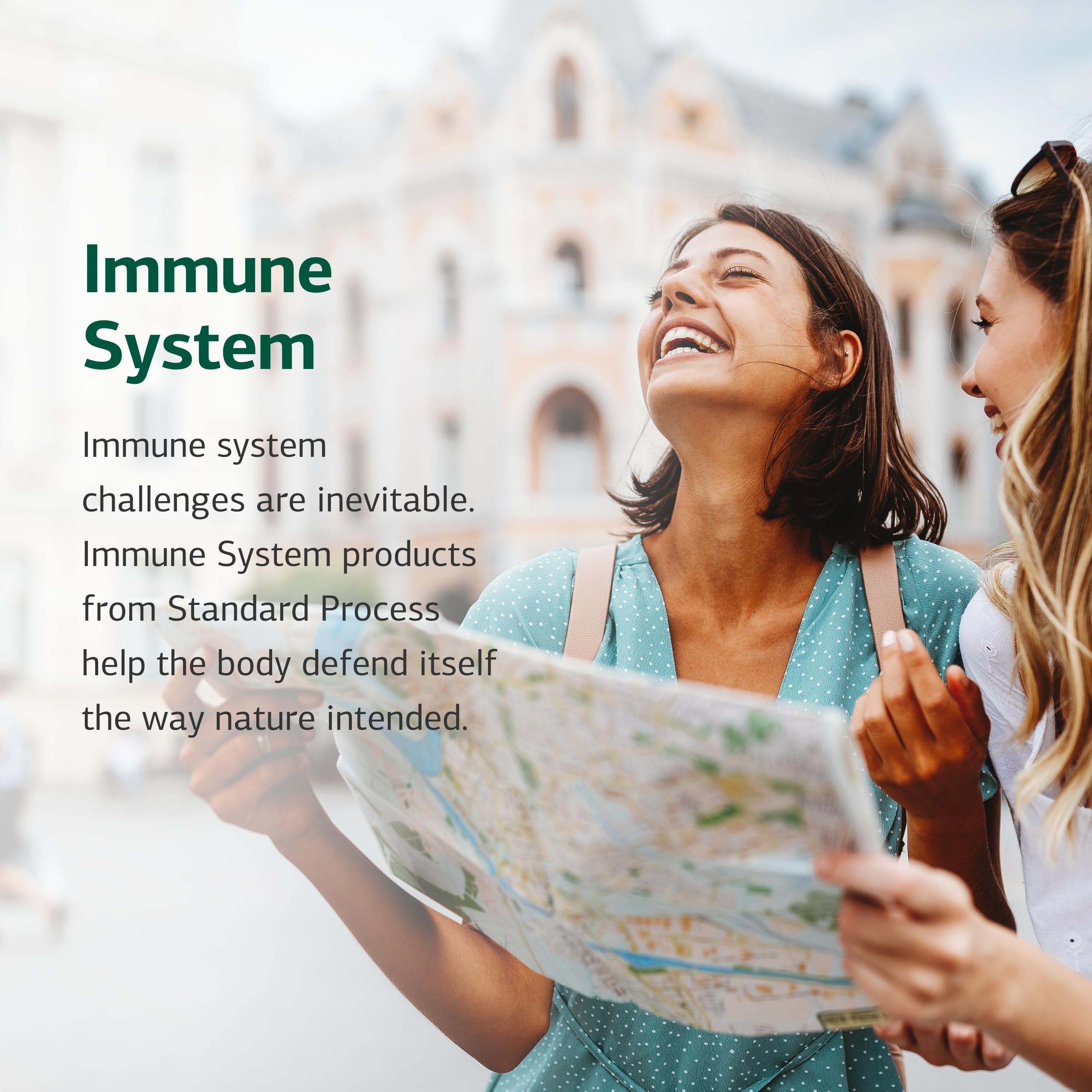 Standard Process Echinacea-C, empaque sin gluten para dietas.