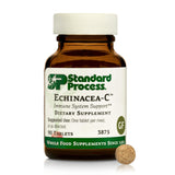 Standard Process Echinacea-C, tabletas, apoyo diario al sistema inmunitario.