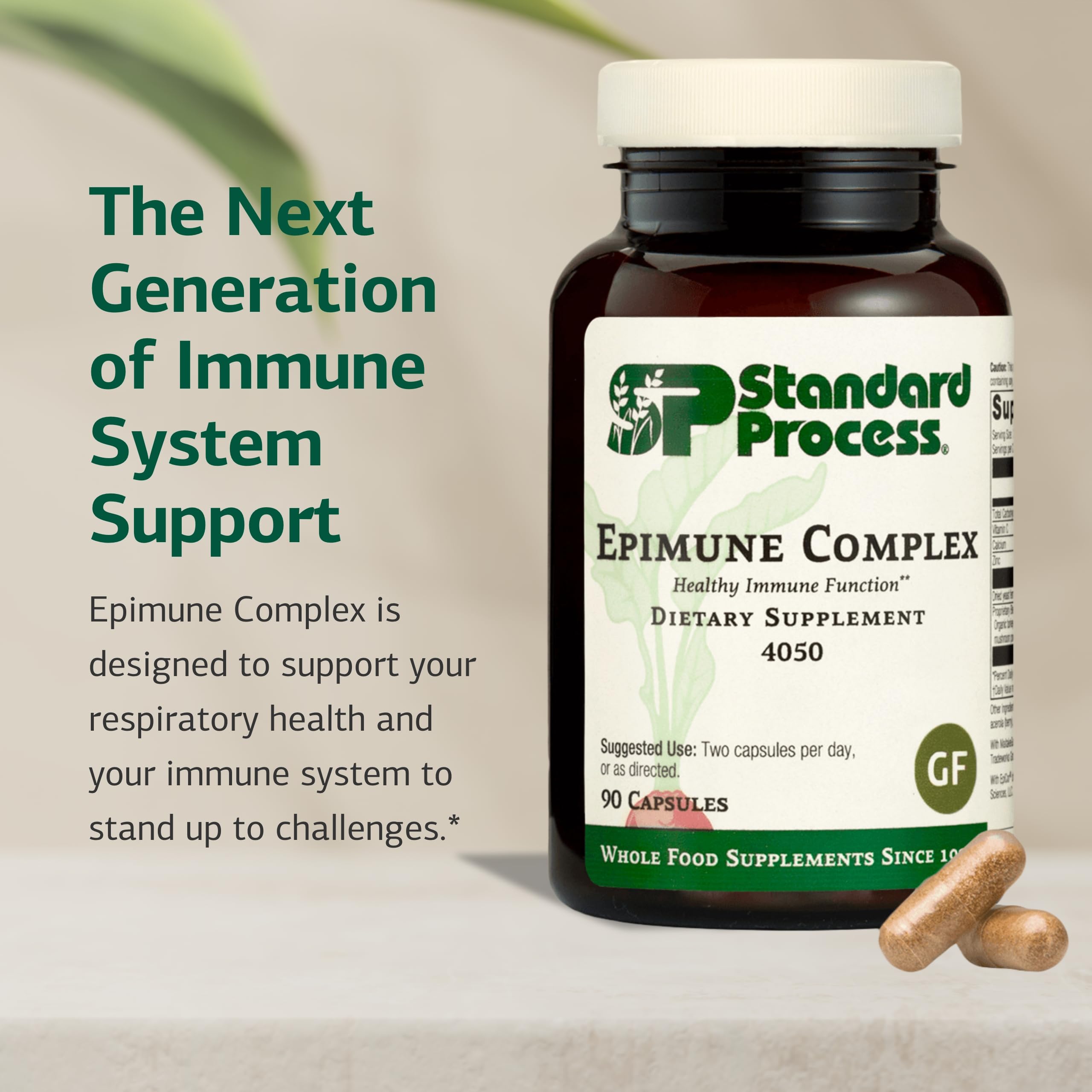 Epimune Complex cápsulas opción vegana para consumo diario