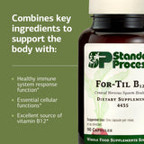 Standard Process For-Til B12: uso diario para apoyo nervioso y concentración.
