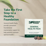 Standard Process General Health Pack contiene aceite omega-3 de atún para salud.