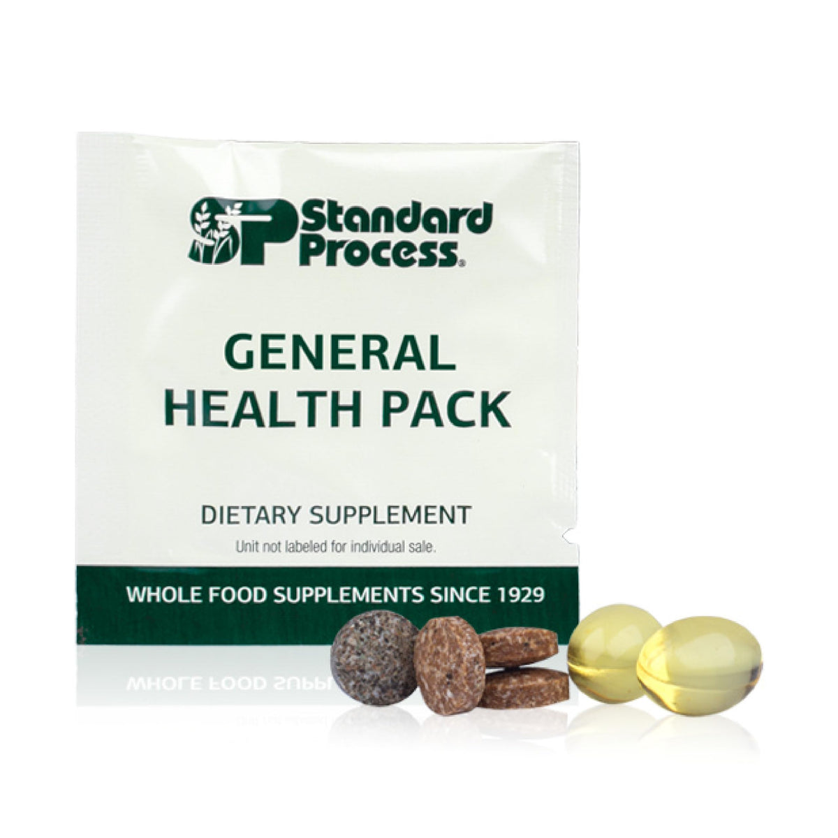 Standard Process General Health Pack con tabletas Catalyn para apoyo antioxidante diario.