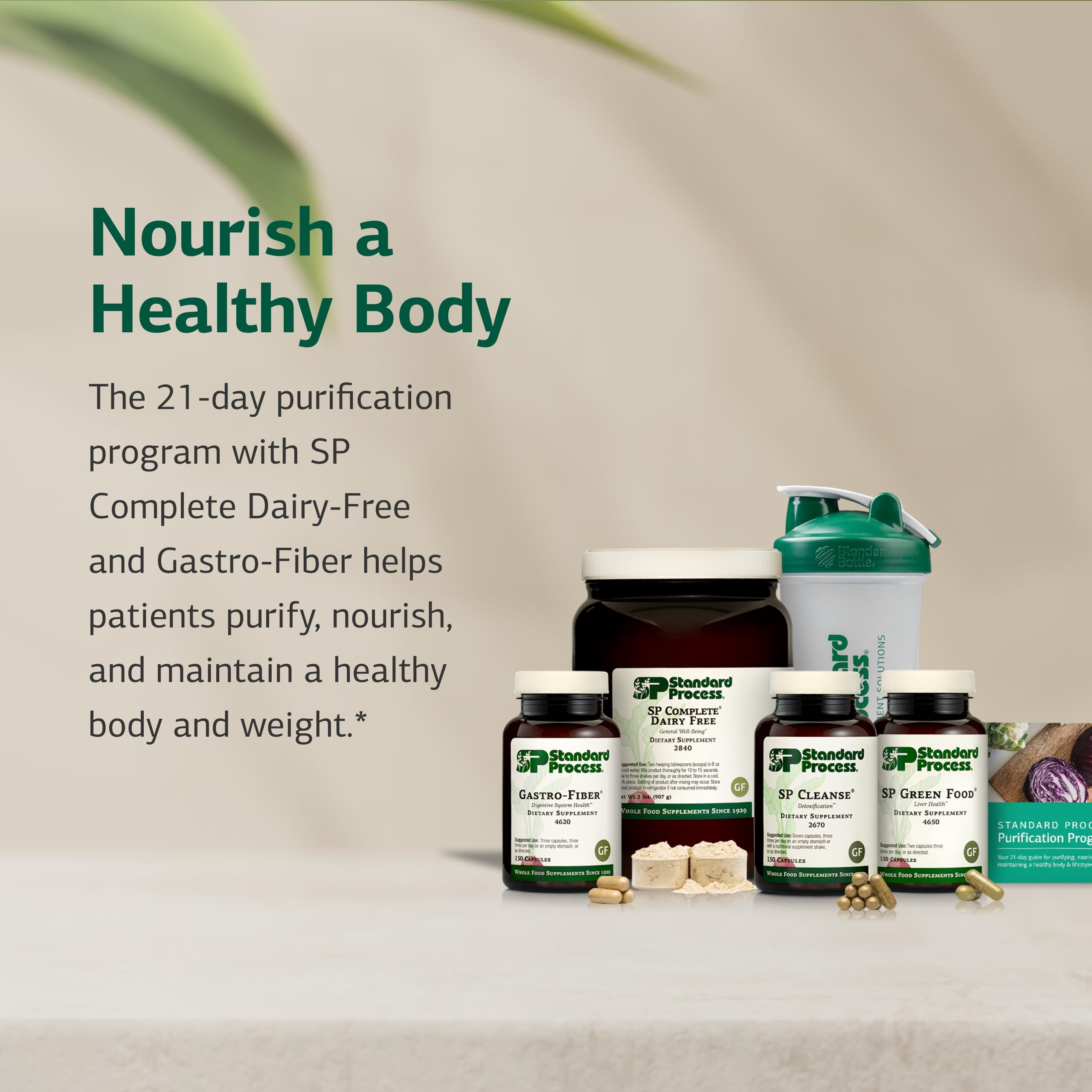 Standard Process Purification Kit: Gastro-Fiber para soporte digestivo durante la detox