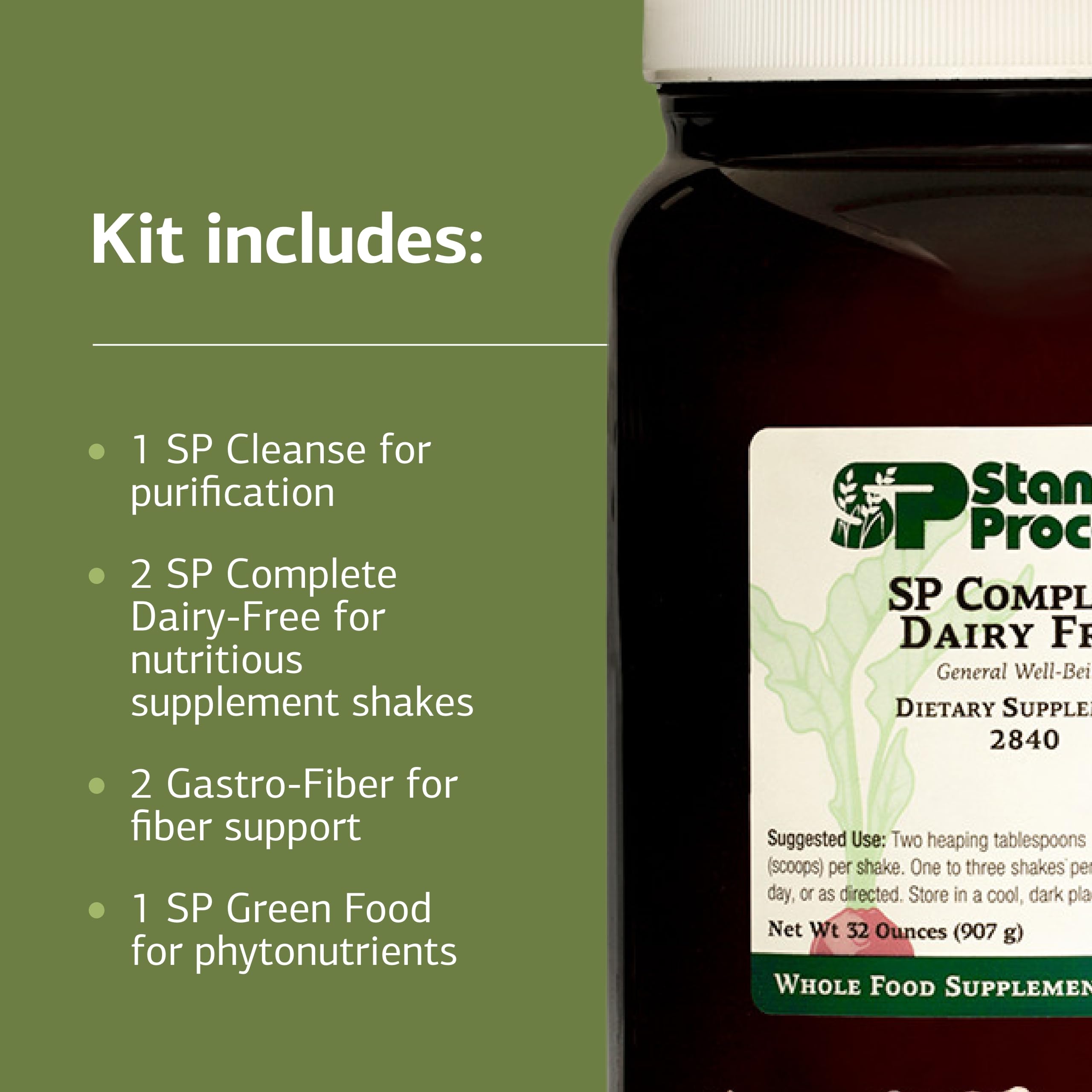 Standard Process Purification Kit: SP Green Food fuente de micronutrientes para energia diaria