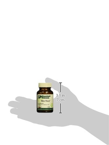 Min-Tran 90T de Standard Process, dosis diaria recomendada para apoyo nervioso