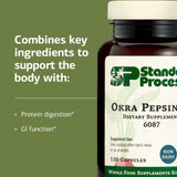 Standard Process Okra Pepsin E3: dosificador cómodo para dosis diarias