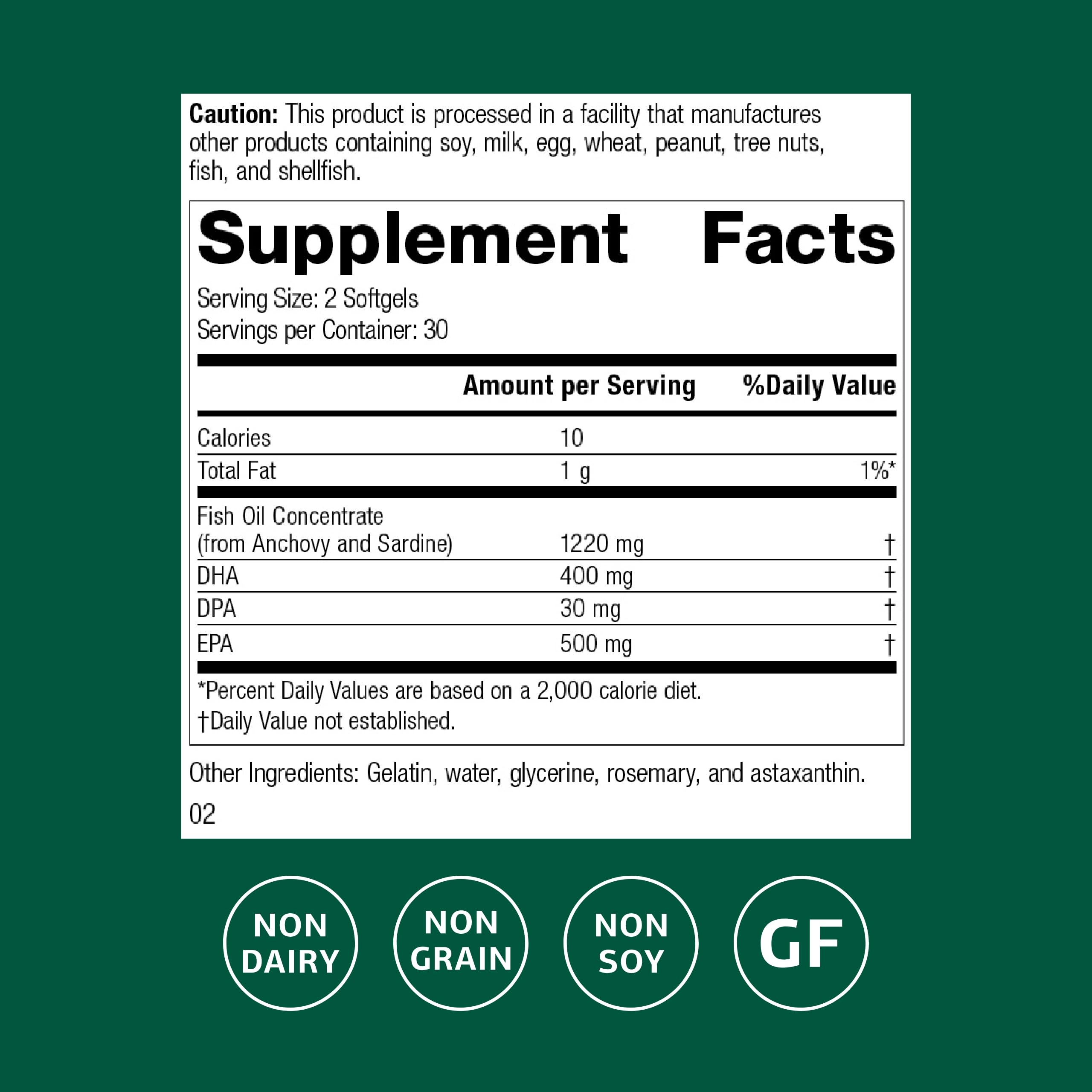 Standard Process Olprima EPA|DHA: primer plano de cápsulas, fuente de omega-3 para la mente y el corazón