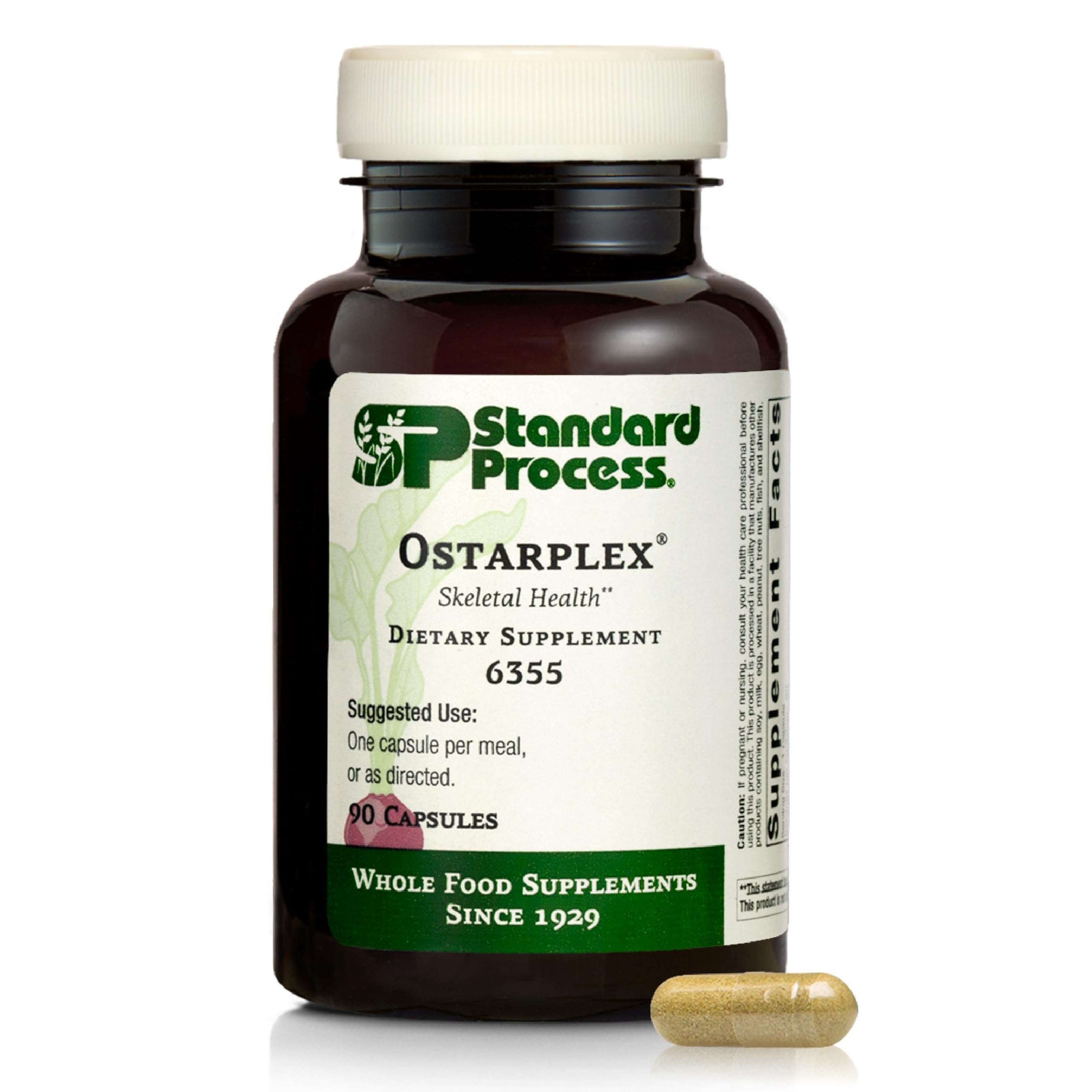 Standard Process Ostarplex cápsulas: apoyo posible a tejidos conectivos.