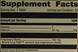 Pneumotrophin PMG de Standard Process, presentación en tabletas para dosificación diaria.