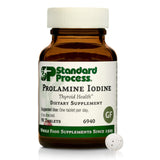 Standard Process Prolamine Yodo, botella con tabletas para uso diario.