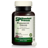 Standard Process Prolamine Yodo: tabletas para uso diario y aporte de yodo.