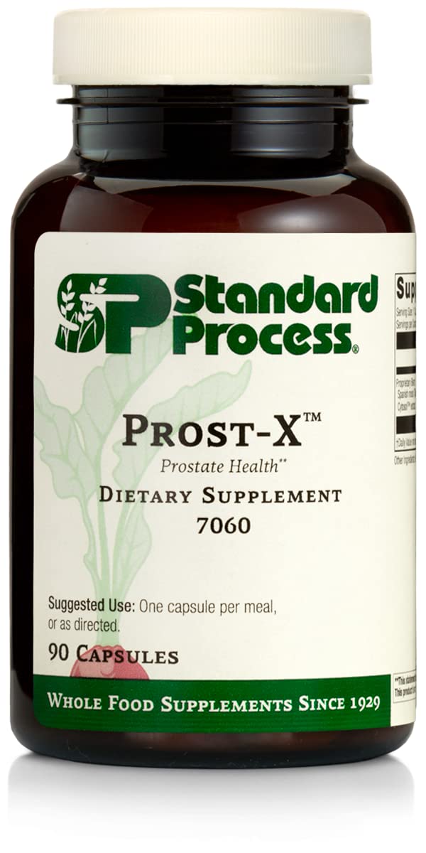 Prost-X de Standard Process: cápsulas para el soporte general de huesos y músculos.