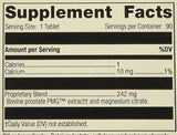 Standard Process Prostate PMG, caja de presentación y detalles de empaque