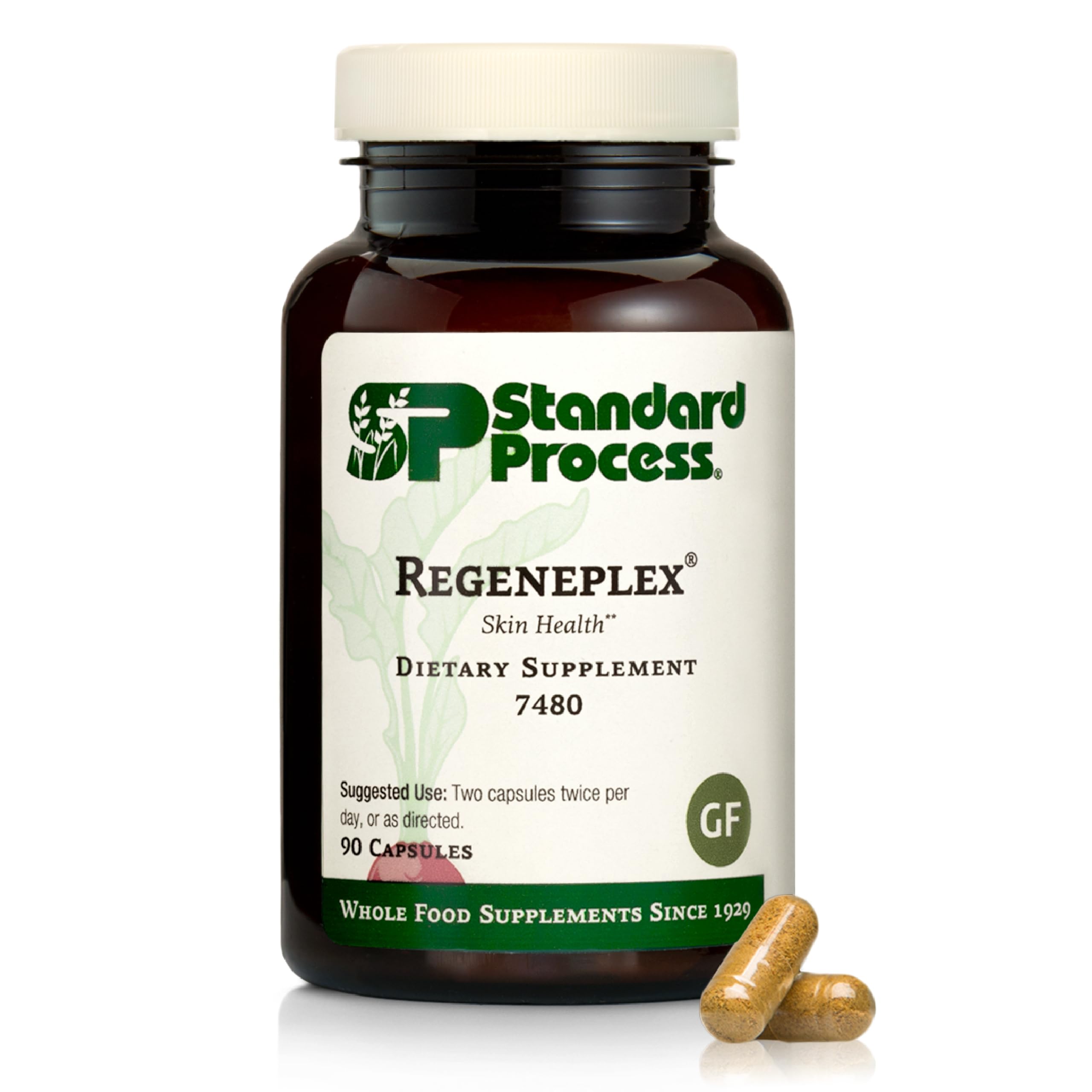 Standard Process Regeneplex: cápsulas para piel sana.