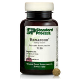 Renafood de Standard Process: botella con tabletas para apoyo renal general.