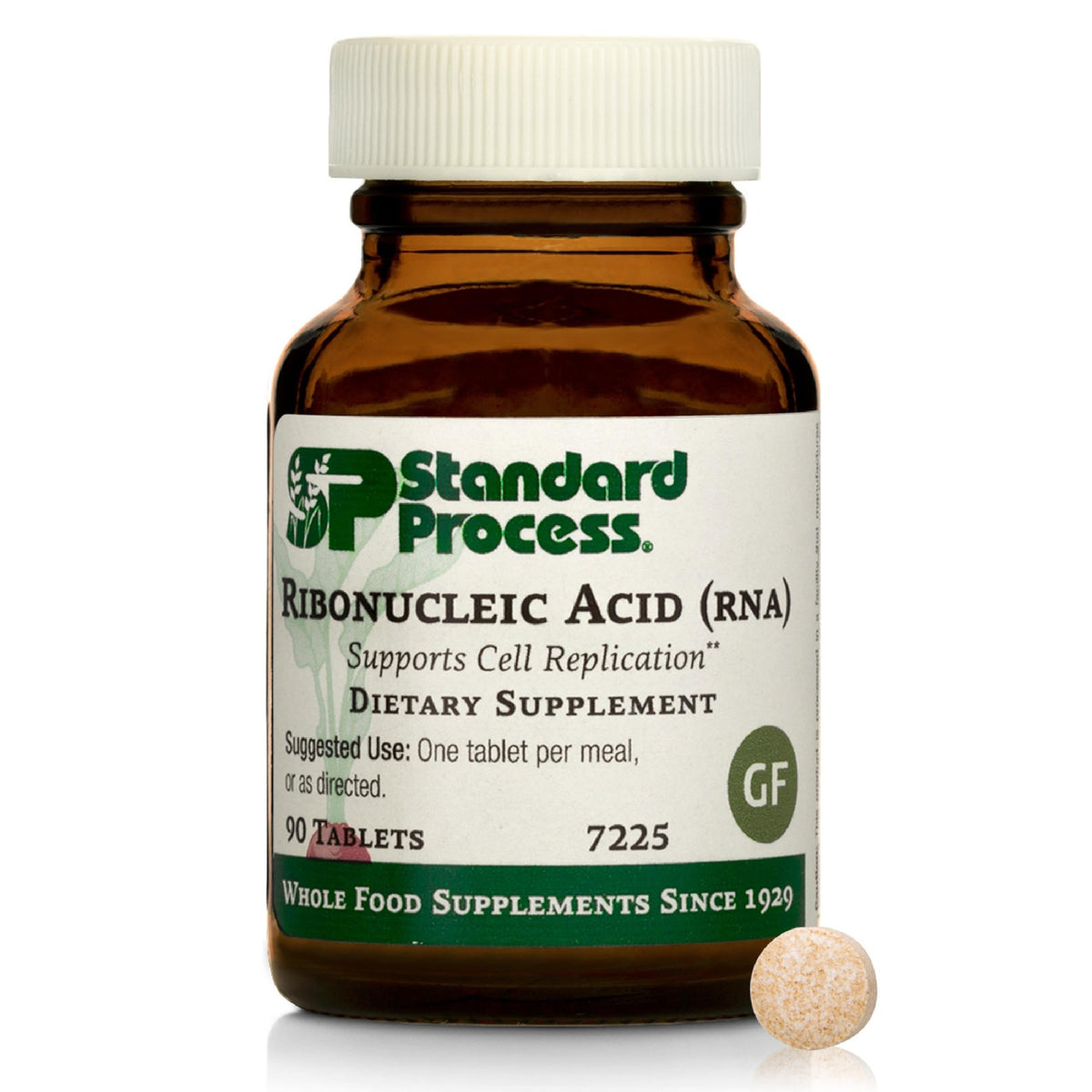 Standard Process RNA: botella de 90 tabletas para uso diario y apoyo celular