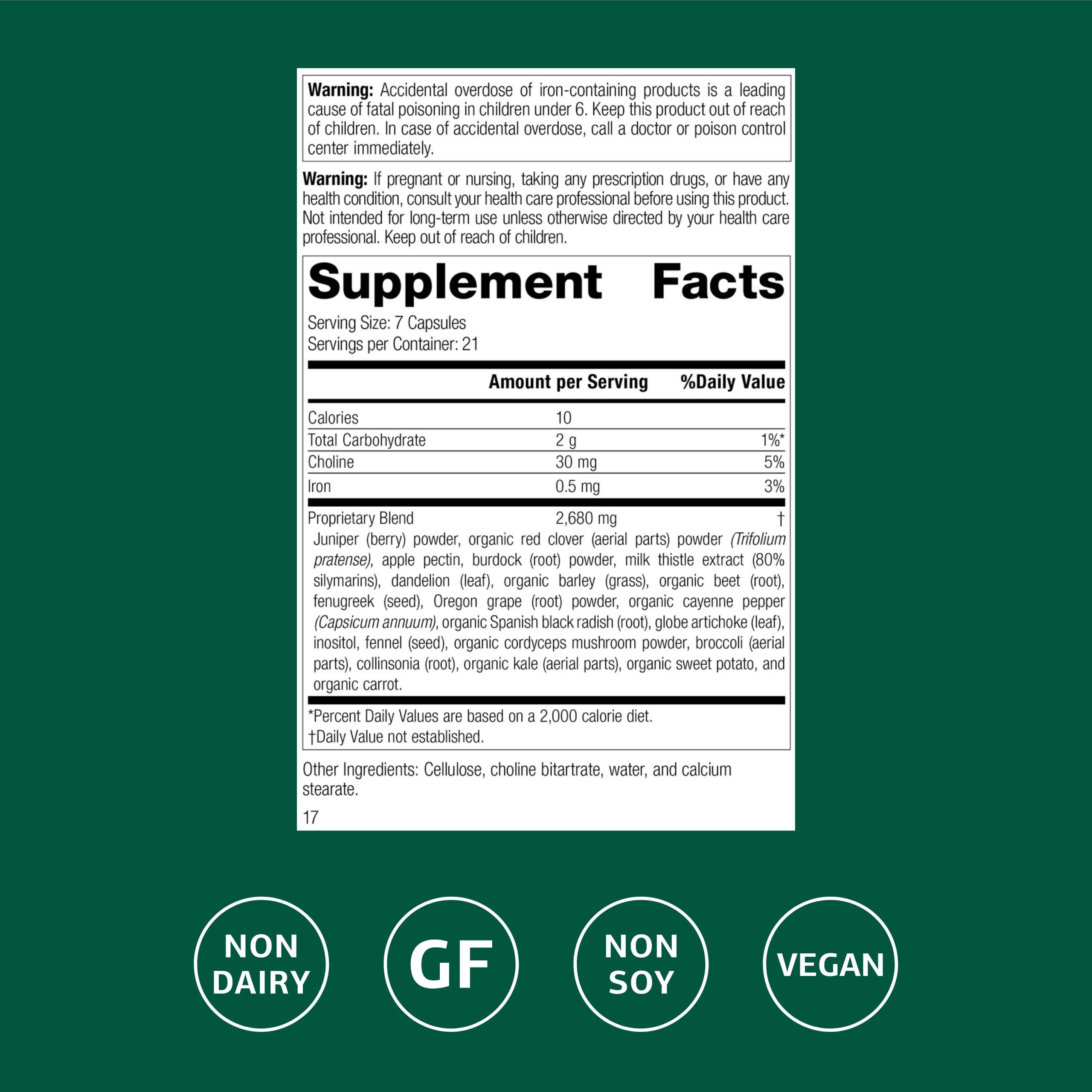 Standard Process SP Cleanse cápsulas en mano, facilidad de dosificación para una rutina diaria.